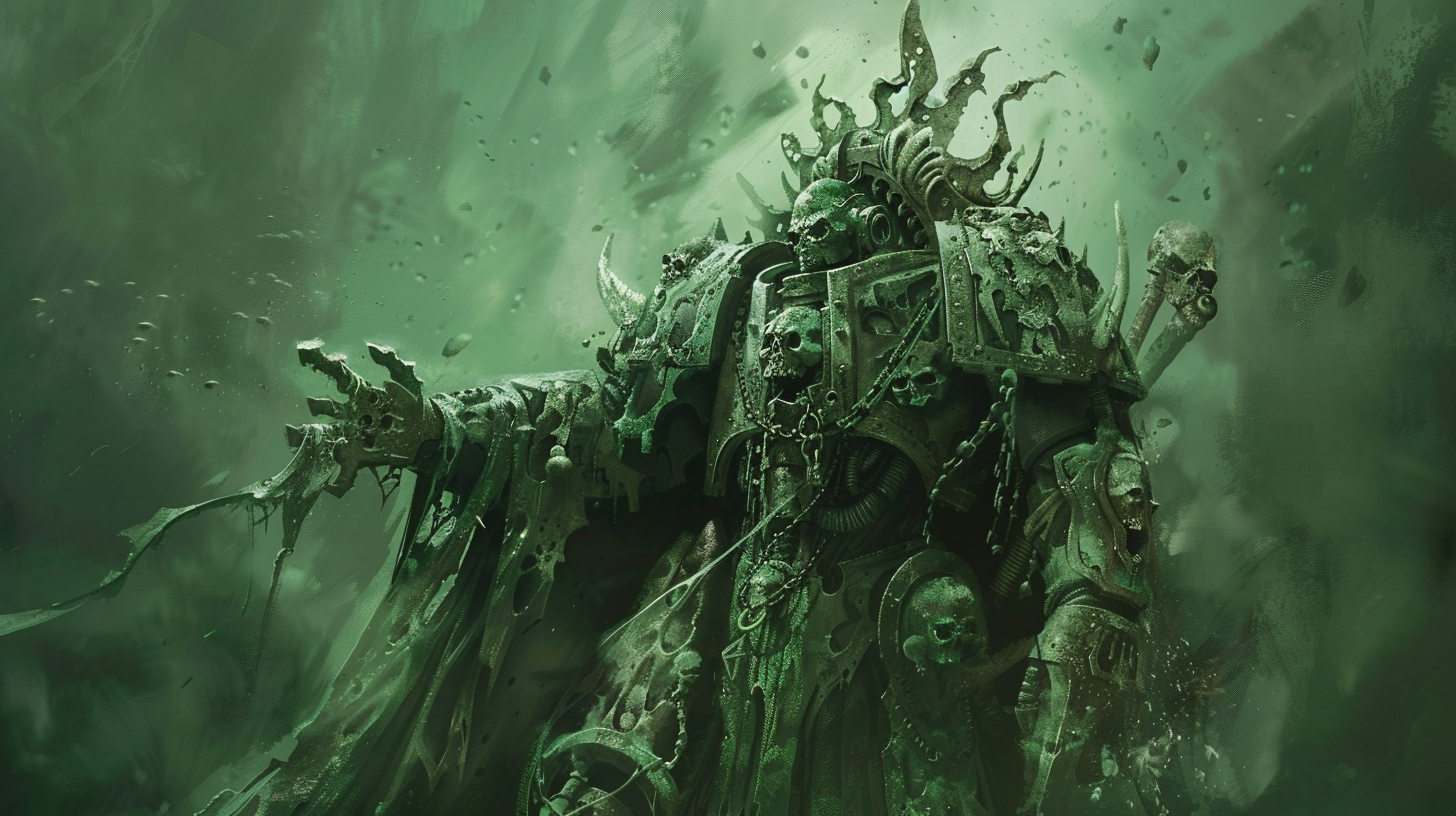 Primarch Mortarion scene